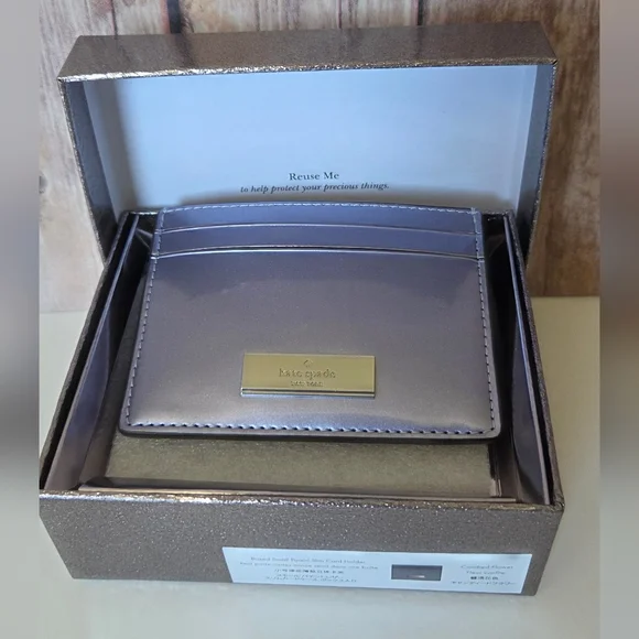 kate spade Slim Card Holder NIB - Picture 4 of 13